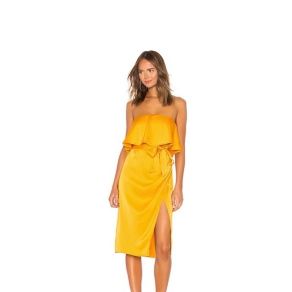 Lovers + Friends Vibrant One Shoulder Dress
